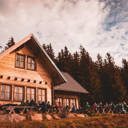 Glatzl Trahuetten Alm Sankt Lorenzen am Wechsel Exteriér fotografie